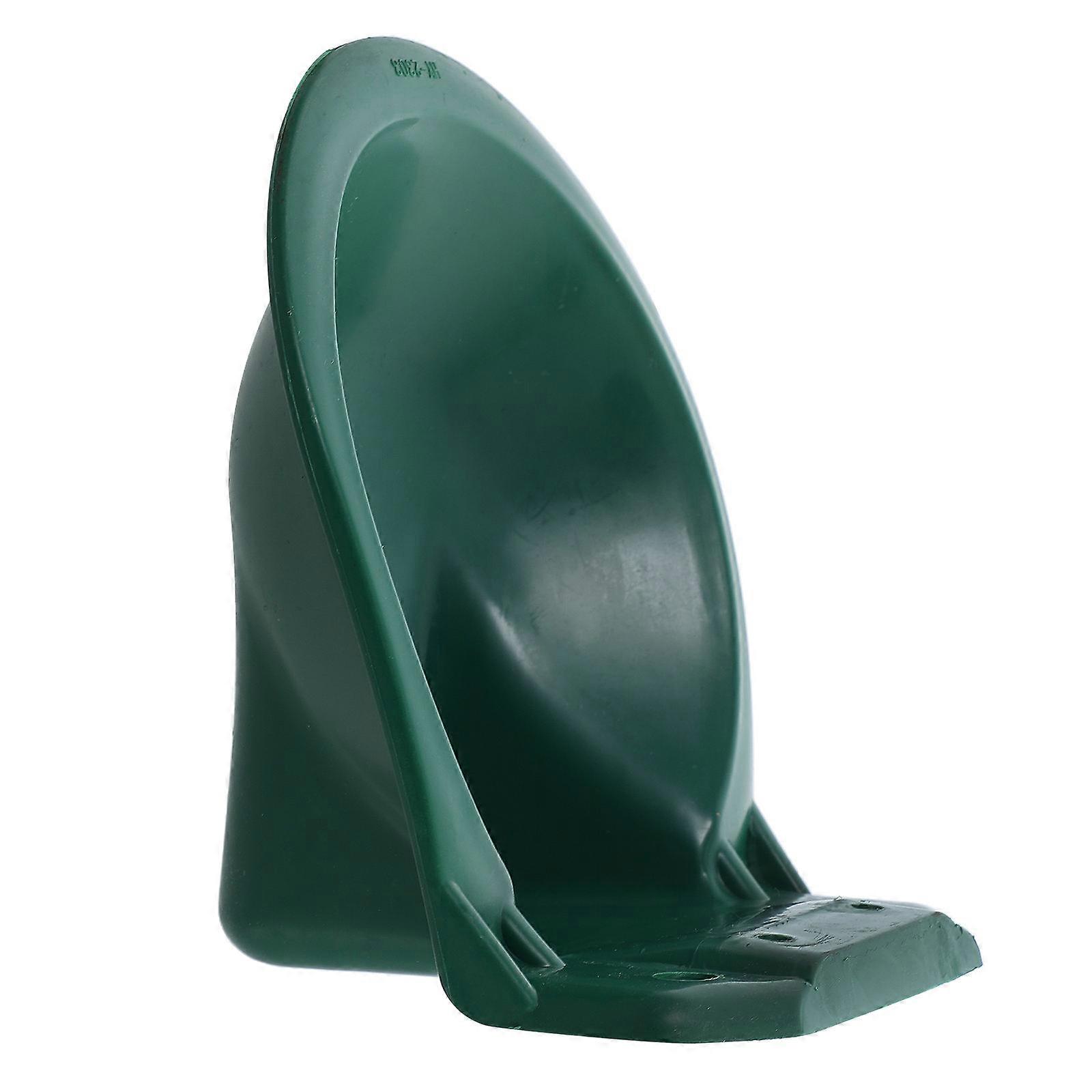 Green Plastic Sheep Water Bowl for Drinking with Sturdy Material Easy to Clean Reusable 10.5 inches