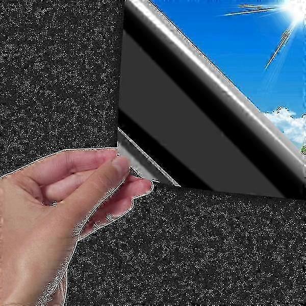 Película autoadesiva blackout preta 200x44.5-Boa