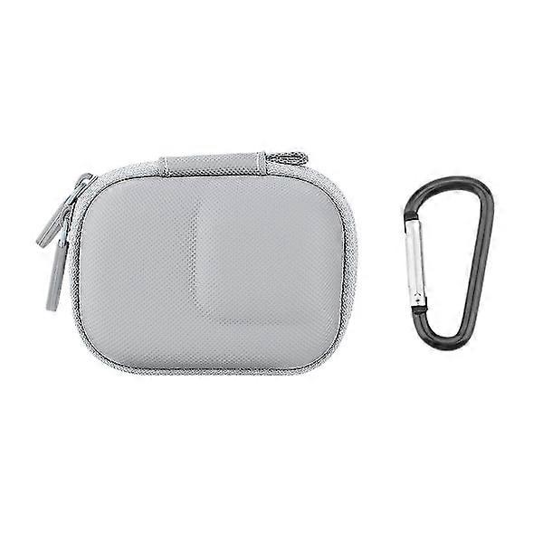 Hard carrying case for Hero 11 10 9, waterproof case, mini shell bag, action 3/4 camera, grey