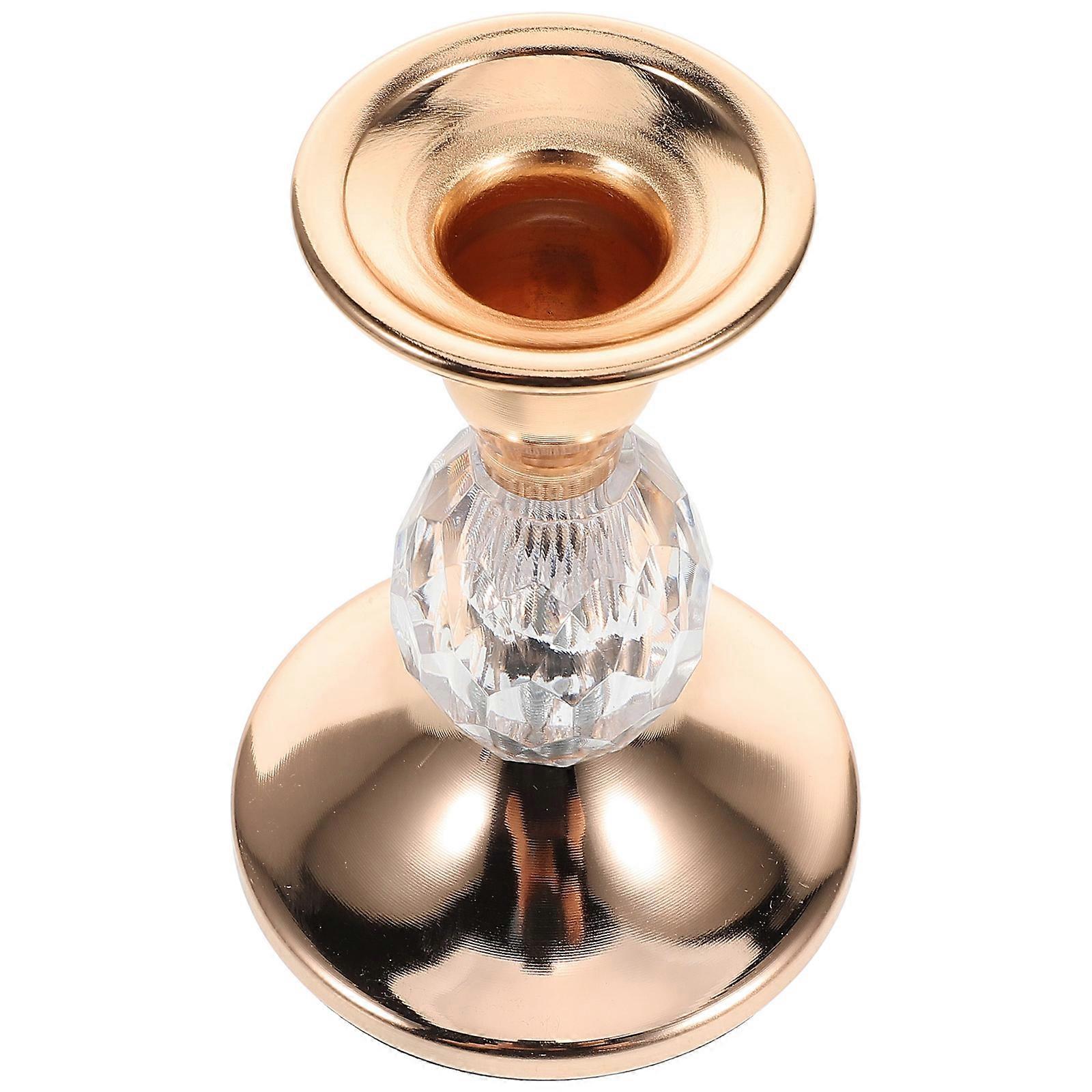 Golden Wedding Candle Stand Nordic Design Minimalist Style For Home Owners And Event Planners 1Pcs