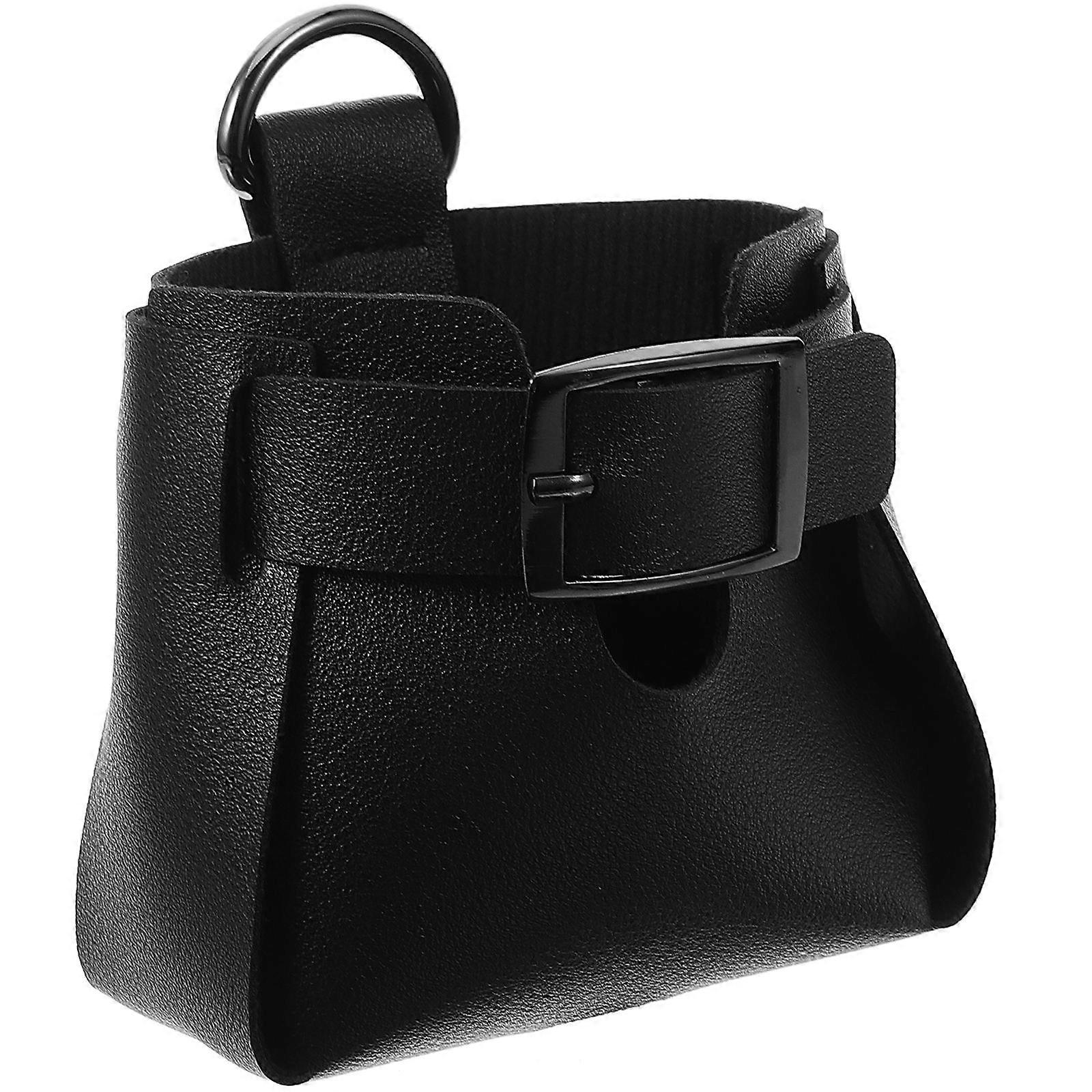 Black Car Storage Bag for Small Items with Easy Installation on Air Vent and