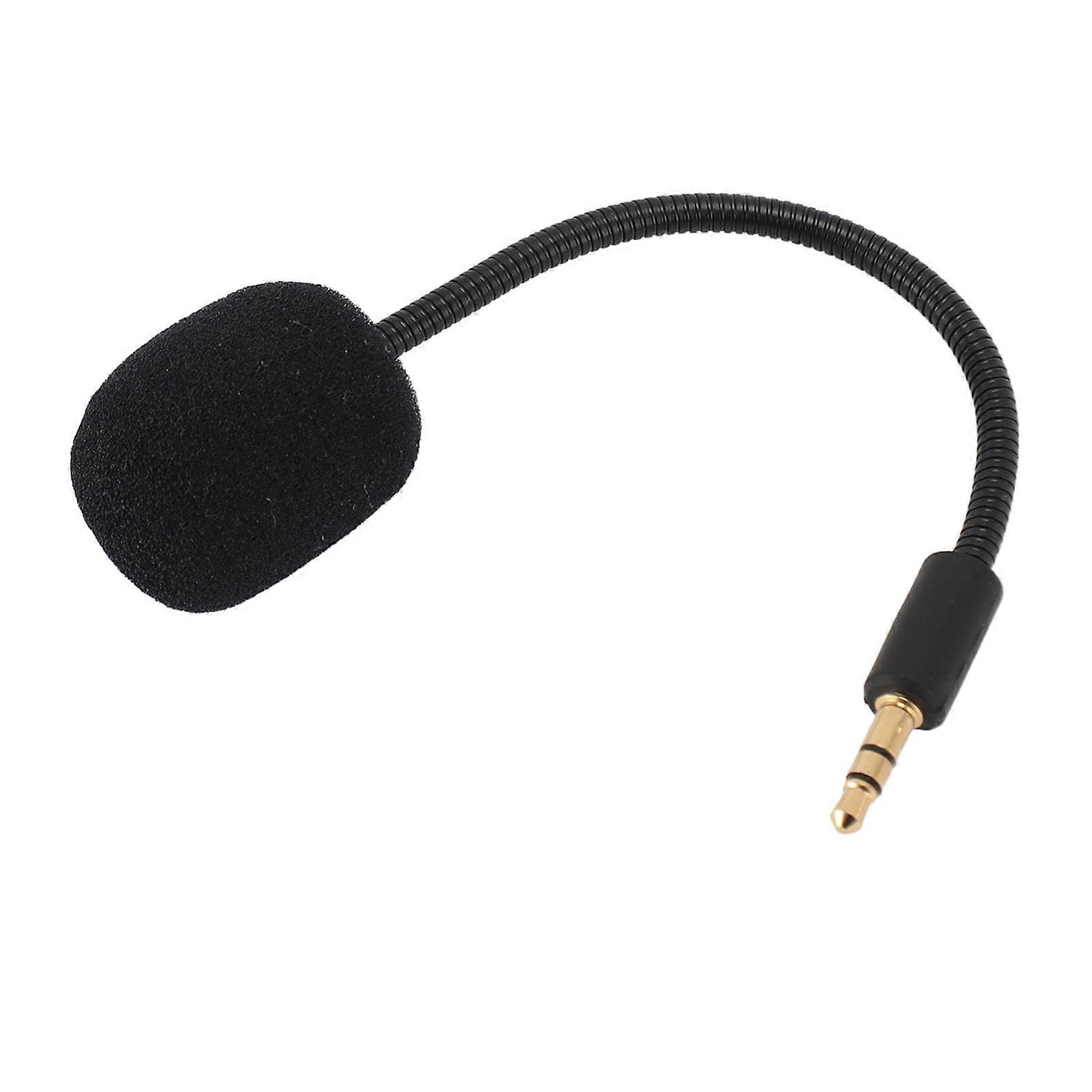 Gaming Headset Microphone, Professional Plug and Play 3.5mm Jack Replacement Microphone for Razer Barracuda X