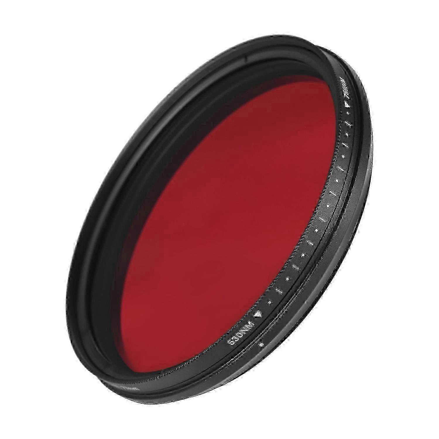 2025 Fotga 77mm Adjustable Infrared Filter Ir Pass X-ray Lens Filter Variable From 530nm To 750nm Compati -CN-NEW