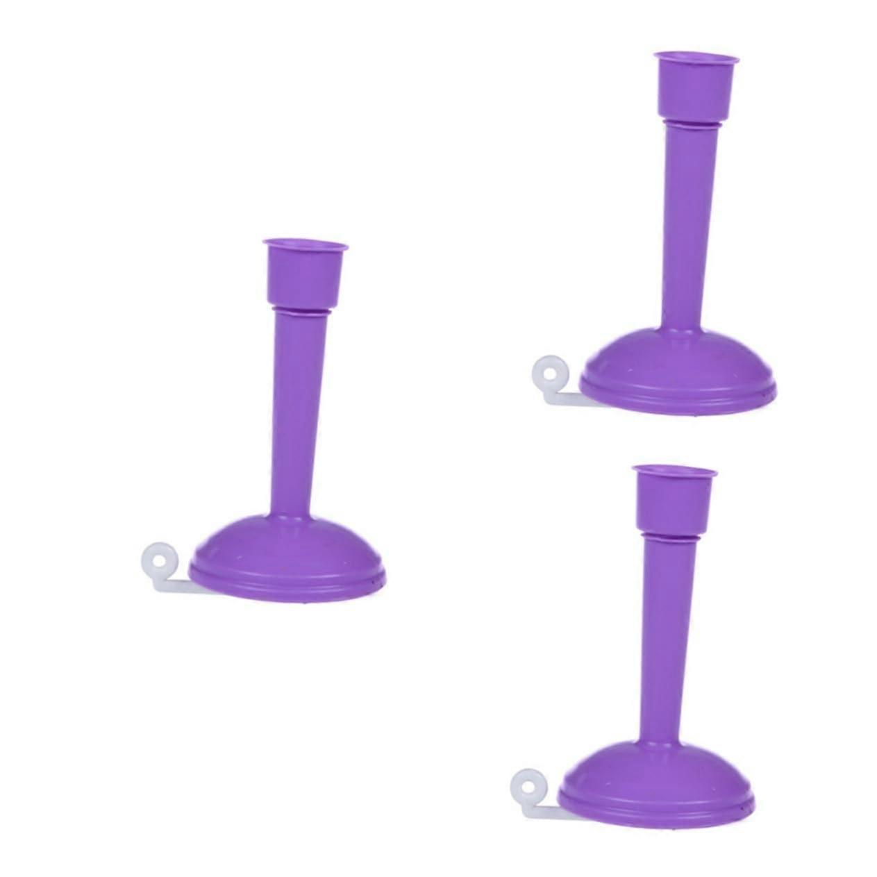 Water-Saving Shower Nozzle Pack Of 3 For Kitchen Taps Sink Tap Extension Spray Diffuser Filter Head Purple