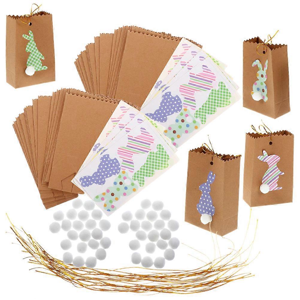 Bags for Kids Party Favors Small Present Packaging Supplies Assorted Color 48pcs