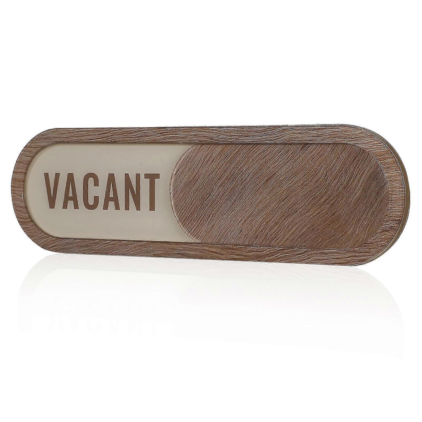 Sliding Reserved Vacant Door Sign with Adhesive Privacy Indicator for Office, Conference Room, and Hotel – Easy Install Occupancy Display