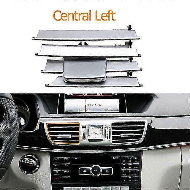 Car Interior Dash Console A/c Outlet Grille Kit For Mercedes Benz E Sedan W212 E180 E200 E260 E300 E320 E400 2014 2015