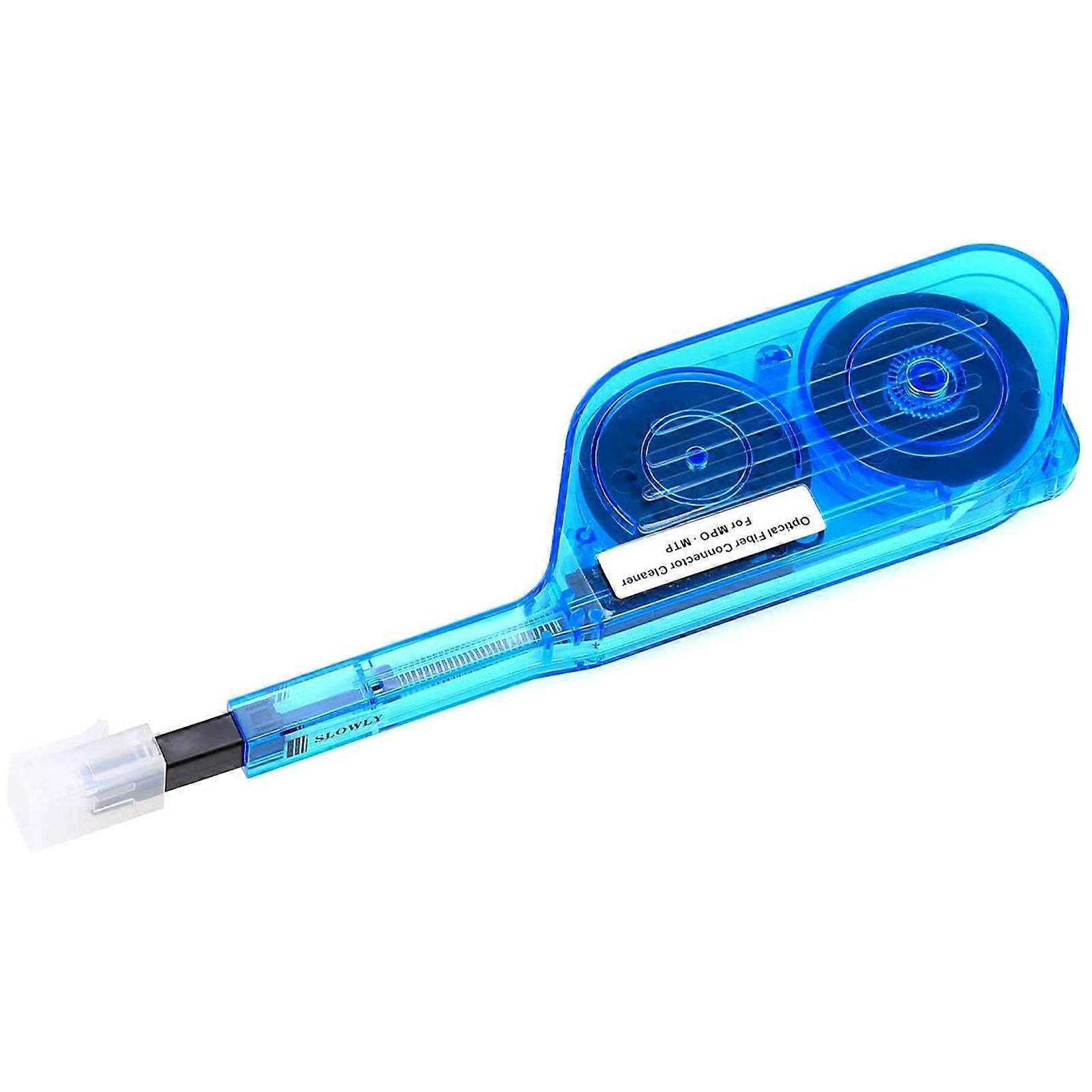 Fibreglass Cleaning Pen for MPO MTP Connectors, One-Click Fibre Optic Cleaner, Reusable Tool Cleans 600+ Times