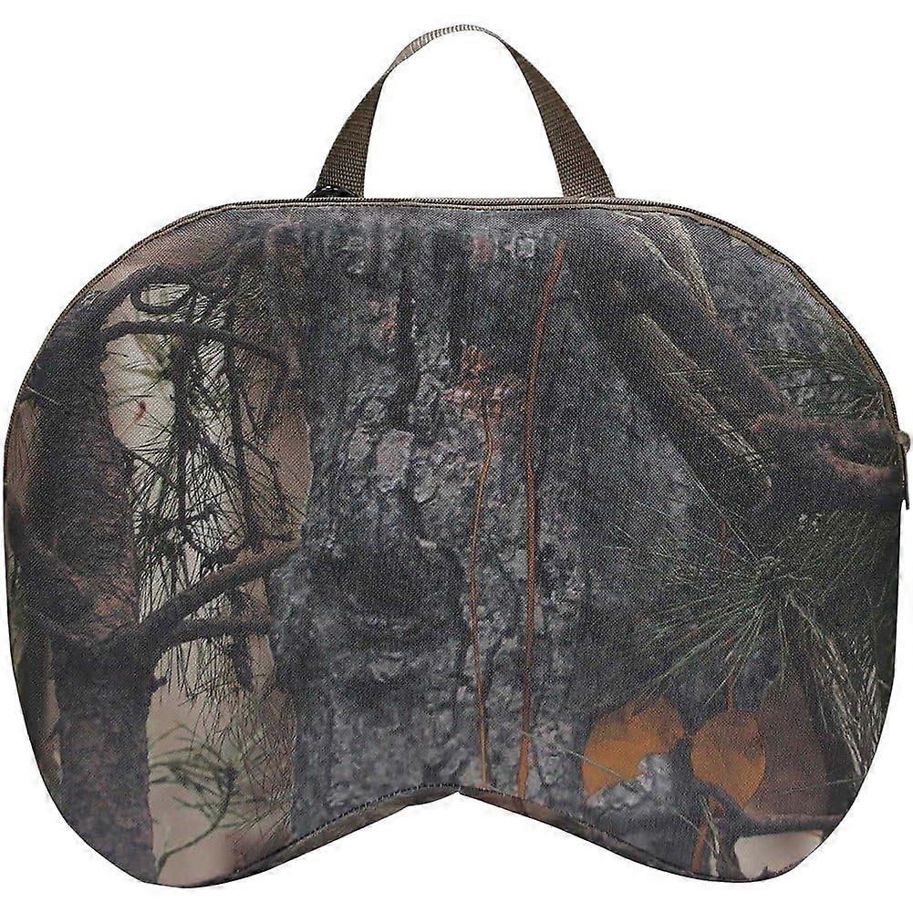 Portable Hunting Seat Cushion, Thickened, Lightweight, Waterproof, Leaf Pattern