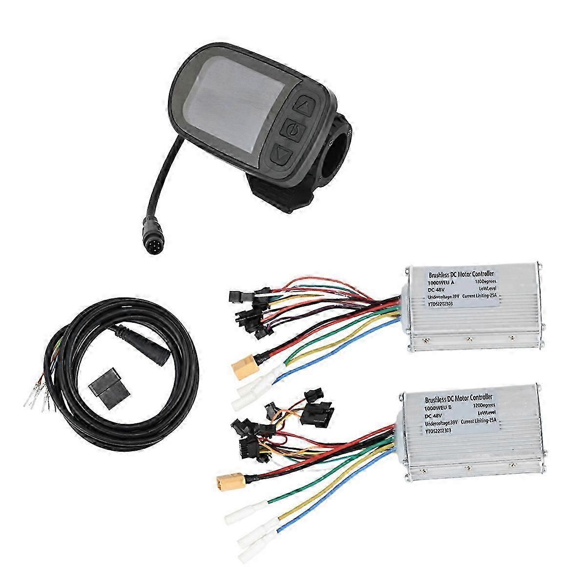 Scooter LCD-skärm 48V 25A Controller för KUGOO G-Booster