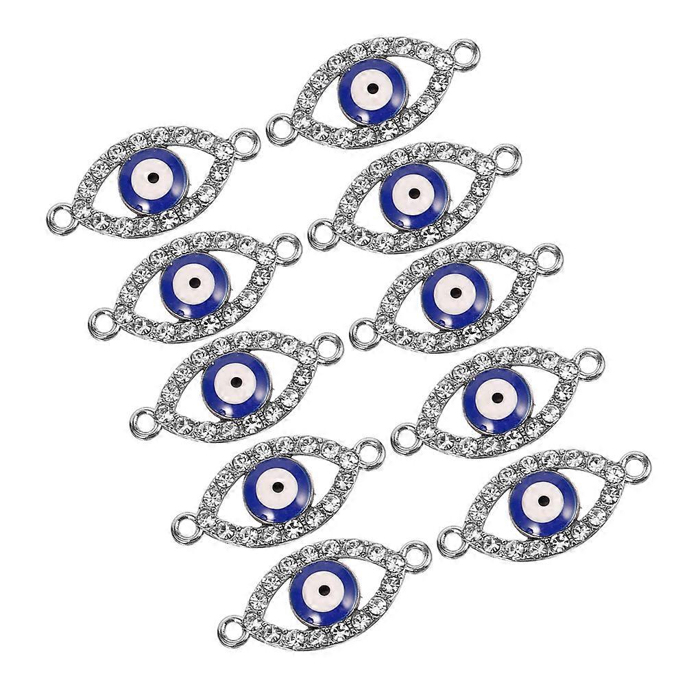 Chic Evil Eye Charm Pendant, Durable Alloy Material Suitable for Various DIY Projects