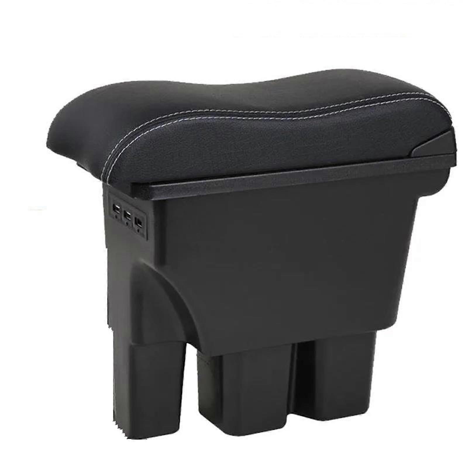 Adjustable Armrest Storage Box For Suzuki Jimny JB74 2018-2025 Leather Curved Surface Type C Car Accessory