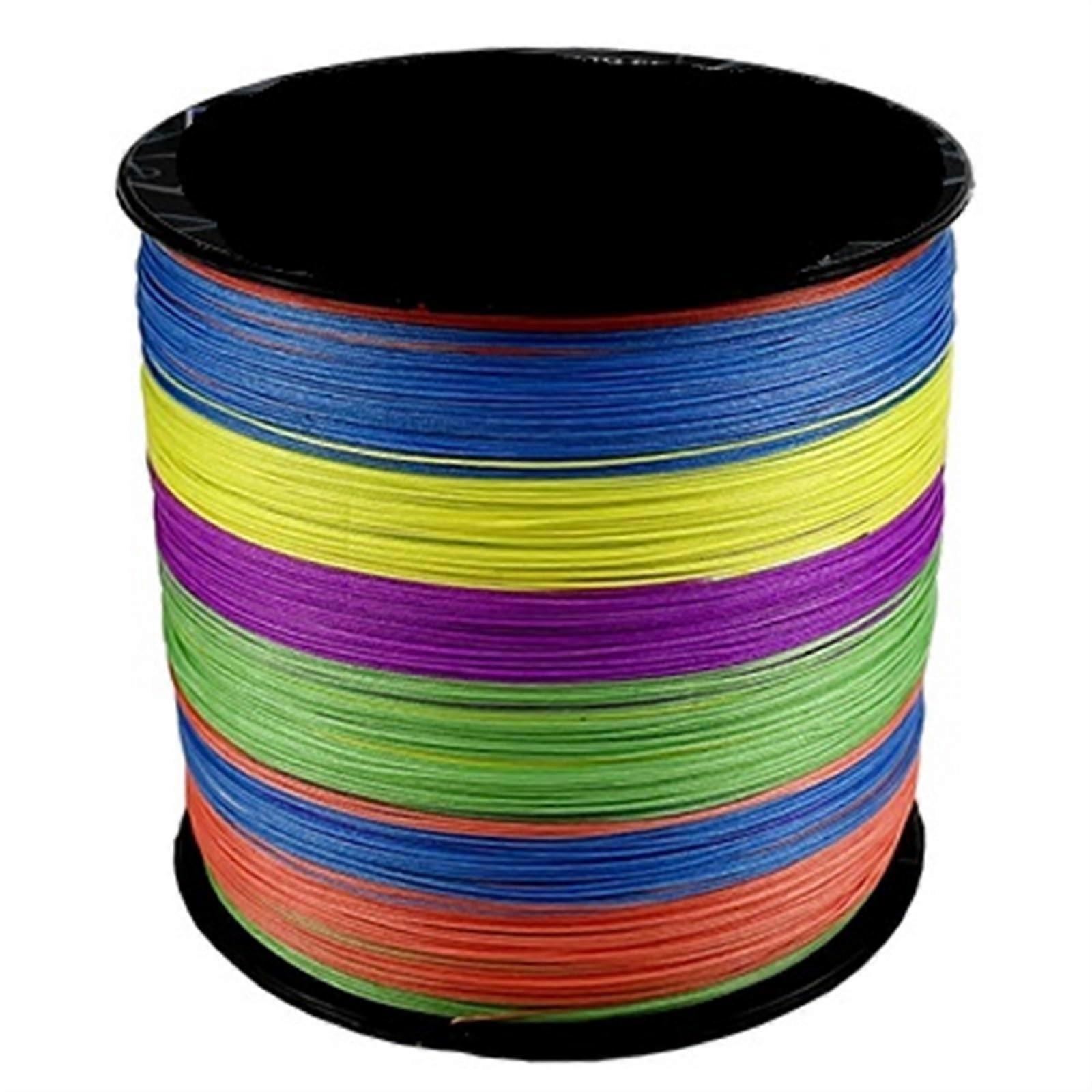 12 Braided Fishing Lines 500m/300m/100m 0.14mm-0.55mm 25-120lb PE Fishing Line Multi-Color for DIY Crafting