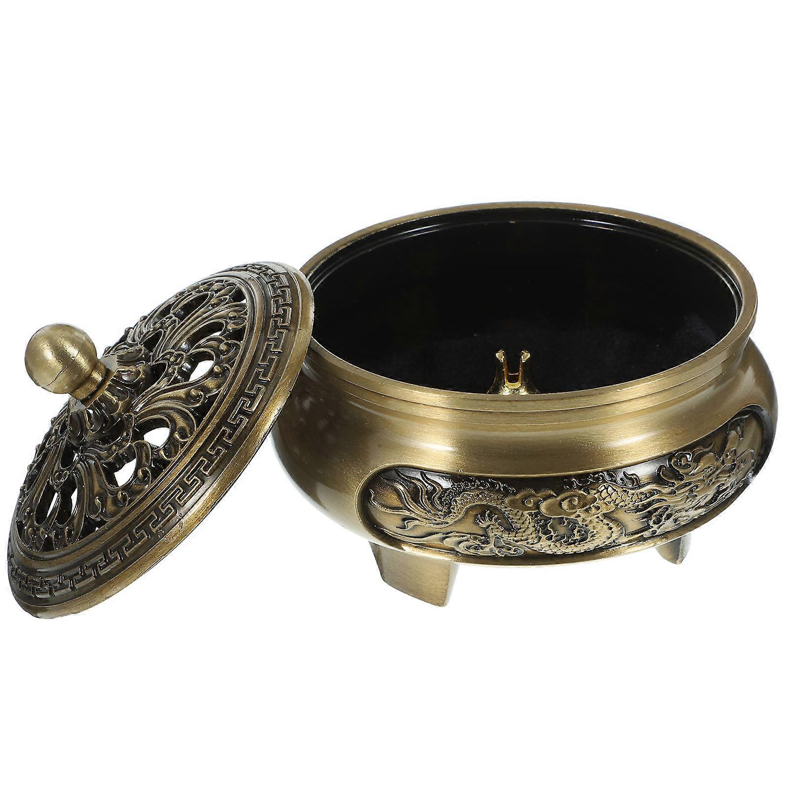 Insences Holder Censer Burner Spa Aromatherapy Home Decor Retro and Simple Design 1Set