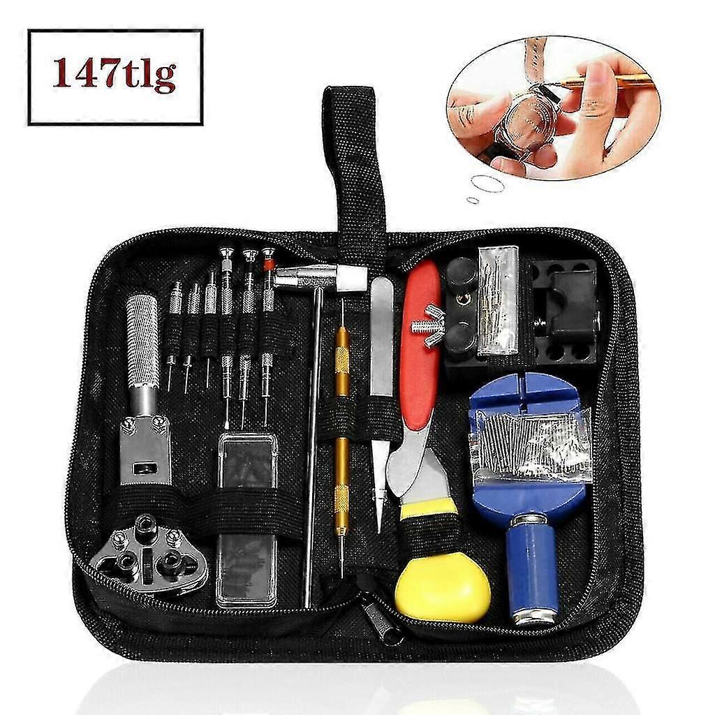 147 Stück Watch Tool Set Uhrmacher Tool Watch Tool Case Opener Reparatur