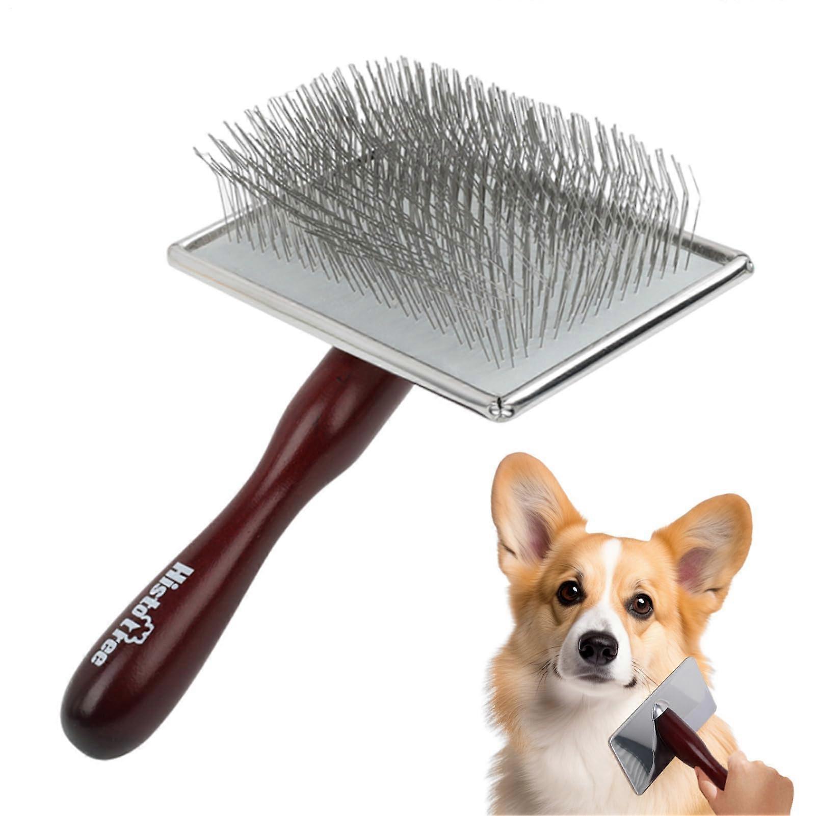 Brush for dogs, brush for dogs – brush for pet grooming, clean and tangle brush for large and small tails