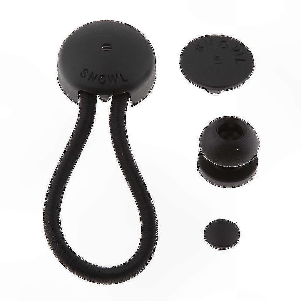 White/Black Elastic Tarp Tie Down Cord for Boat Cover, Canopy, and Marine Fastening Solutions