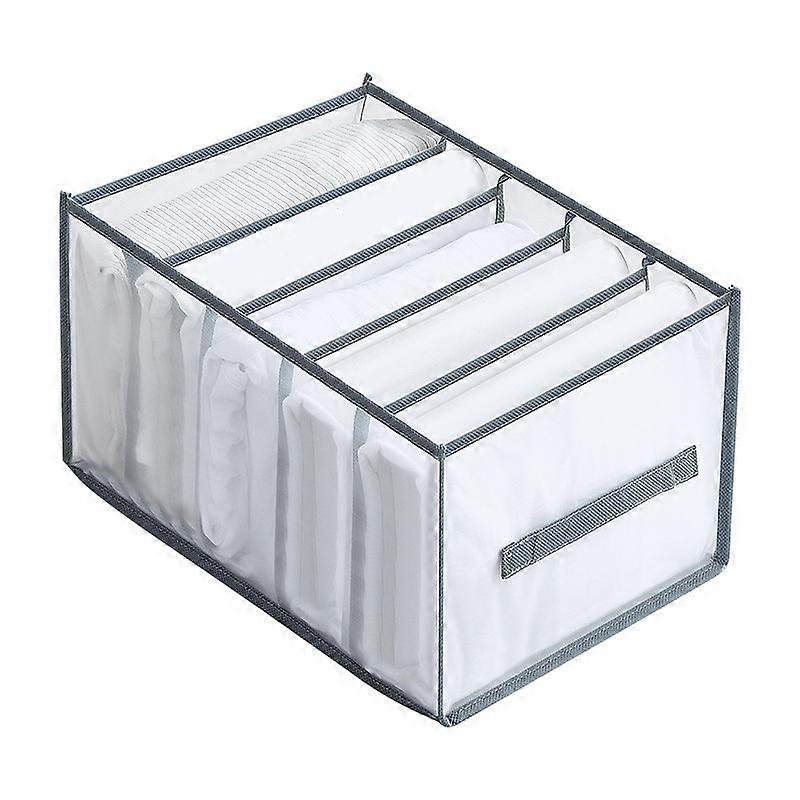 Pack Clothes Drawer Organizer, Clothes Organizer Compartment Stacker Box Layered Clothes Divider Bag