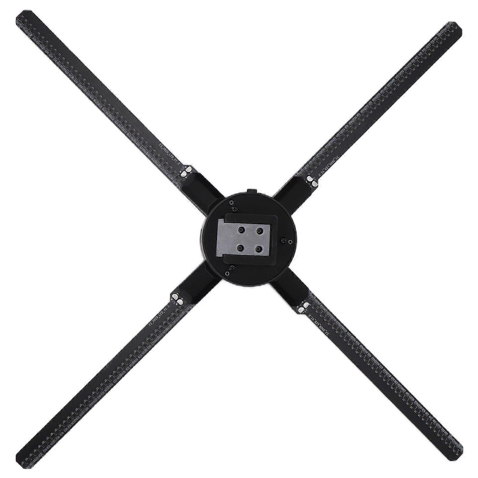 Z3 Hologram Fan Projector Display with APP High Transfer Speed 3 Dimensional Holographic LED Fan for Shop BarEU Plug 