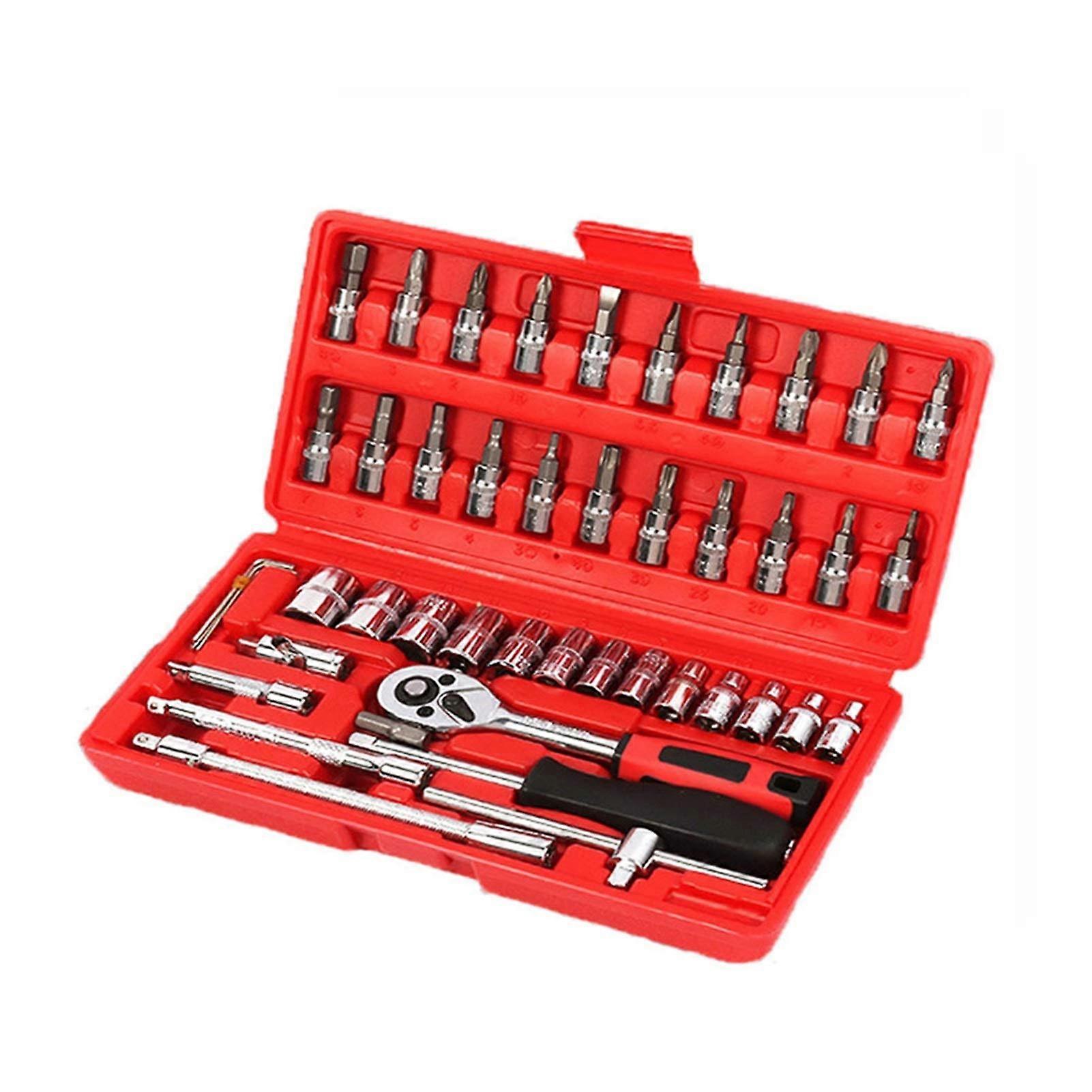 Spanner Set Ratchet Spanner 1 Piece Wrench Kit Movable Head Ratchet Wrench Car Repair Tool Set Universal Wrench Tool Set