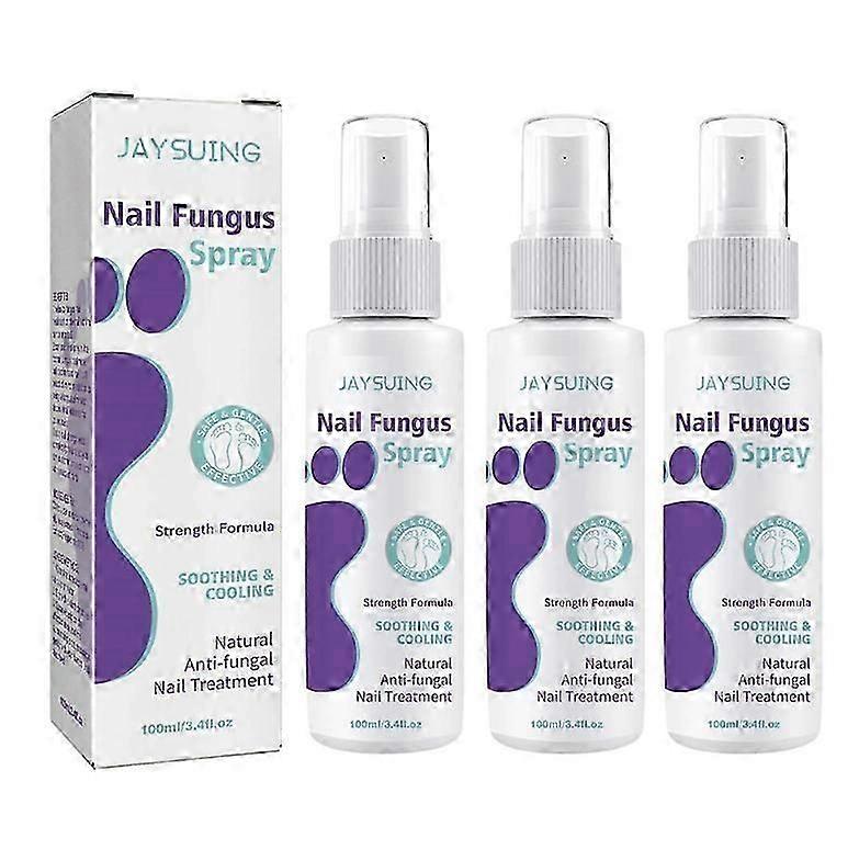 1/2/3 ADET Jaysuing Tırnak Bakım Spreyi El Ayak Tırnak Temizleme Tırnak Bakım Spreyi 100ml