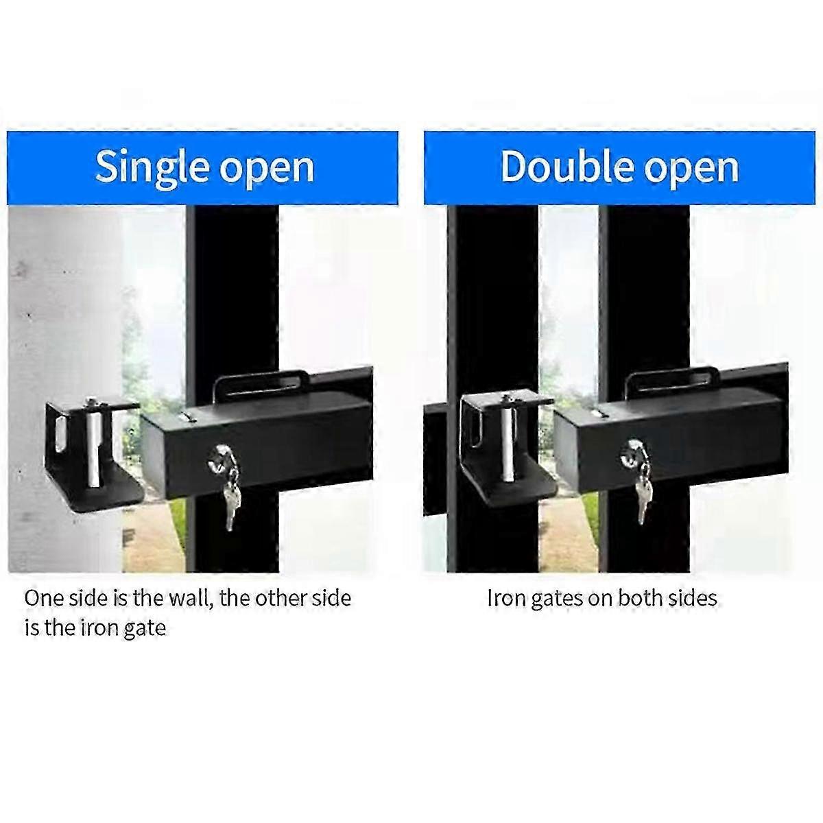 24V Outdoor Waterproof Automatic Sliding Door Lock for Electric Automatic Gate Openers Door Access Control System