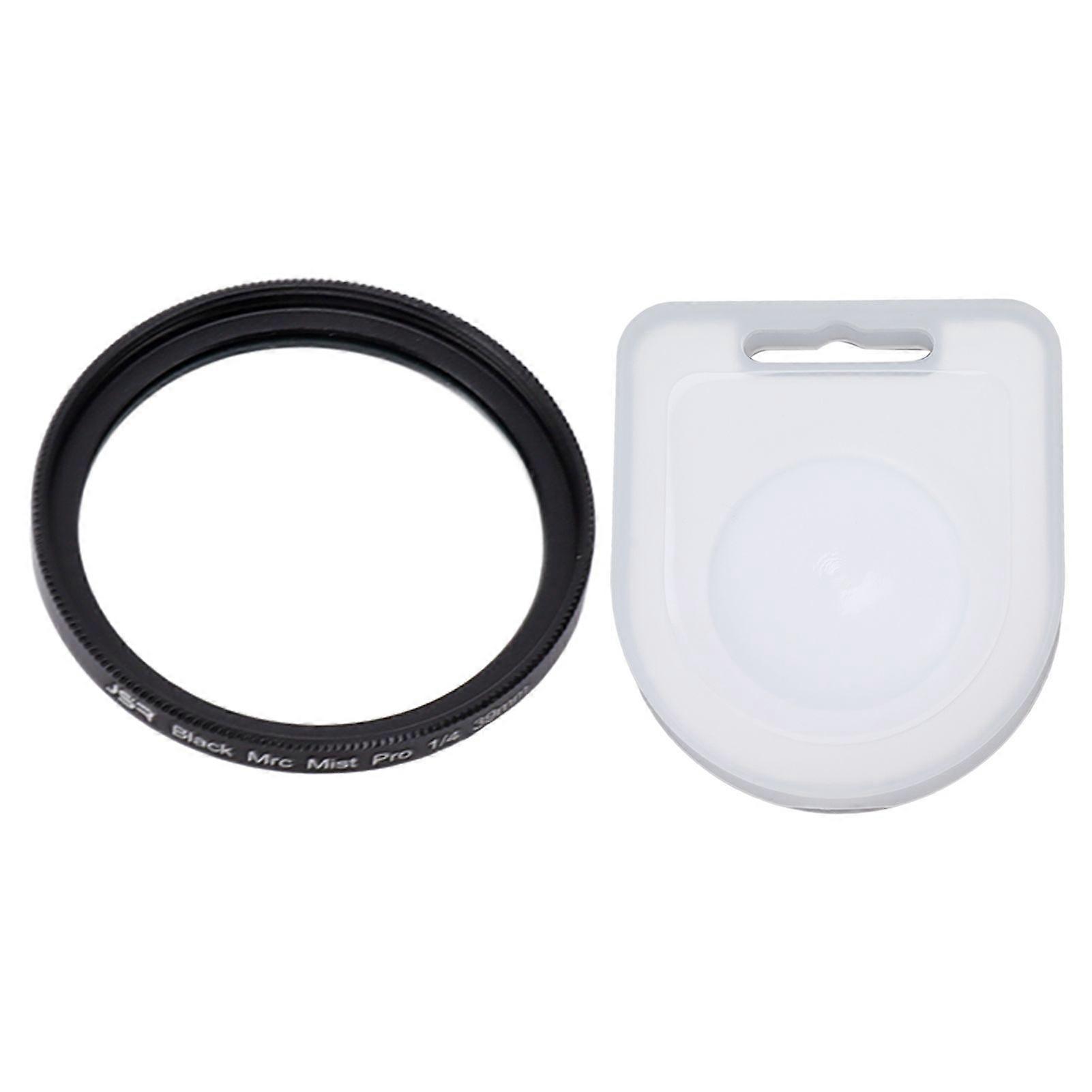 Black Soft Filter 1/4 Portrait Hazy Waterproof Oil Resistant Camera Lens Filter for Video Scenery 39MM