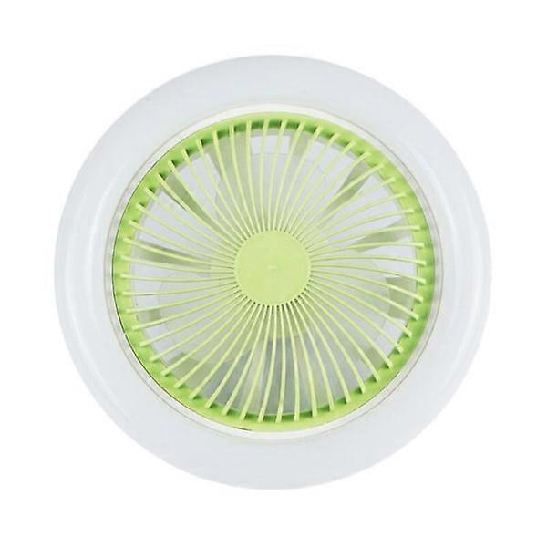 Double ceiling lamp E27 with lamp head and 3 adjustable fan speeds for children's room