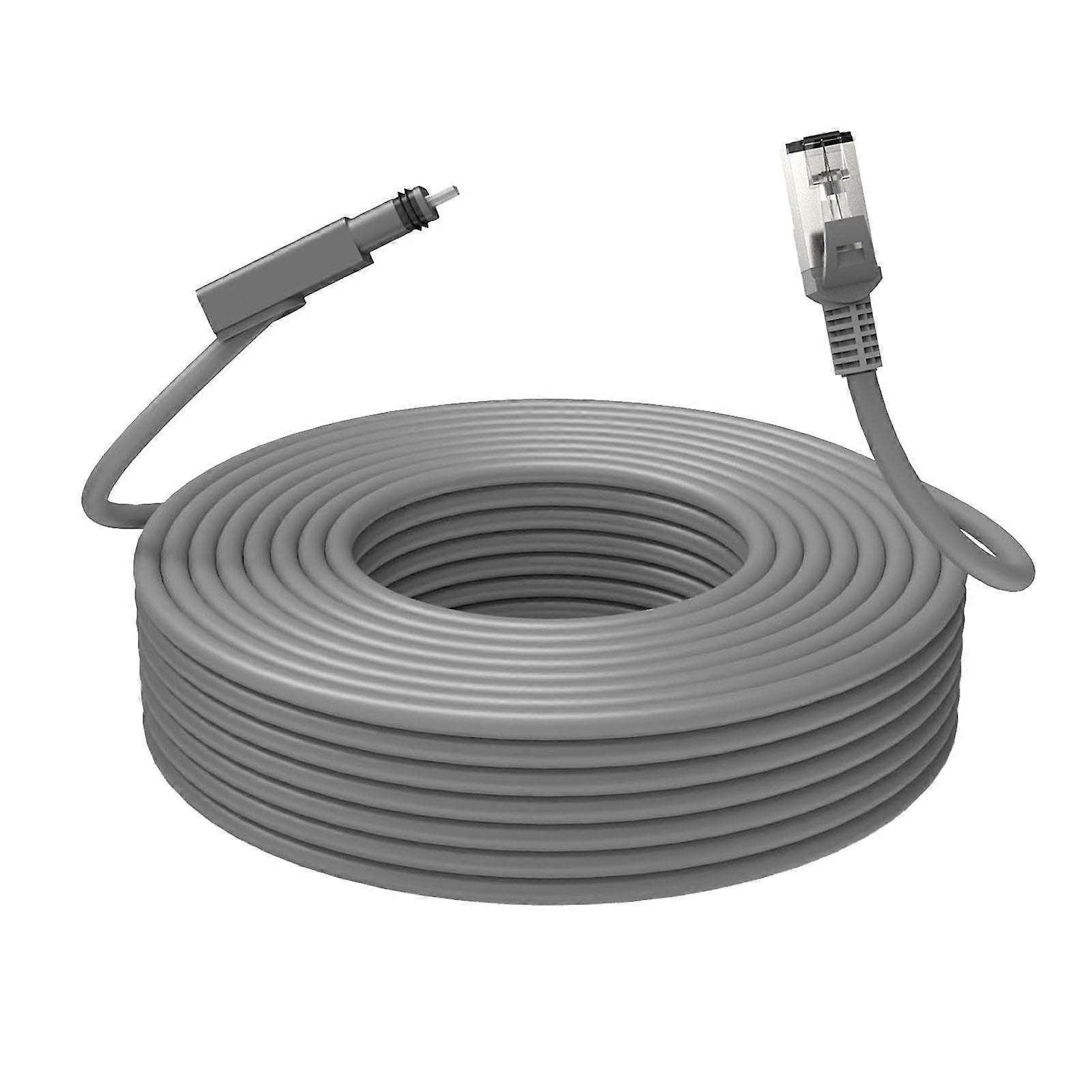 15FT Rectangular Satellite Replacement Cable for Gen 2 V2 Dish