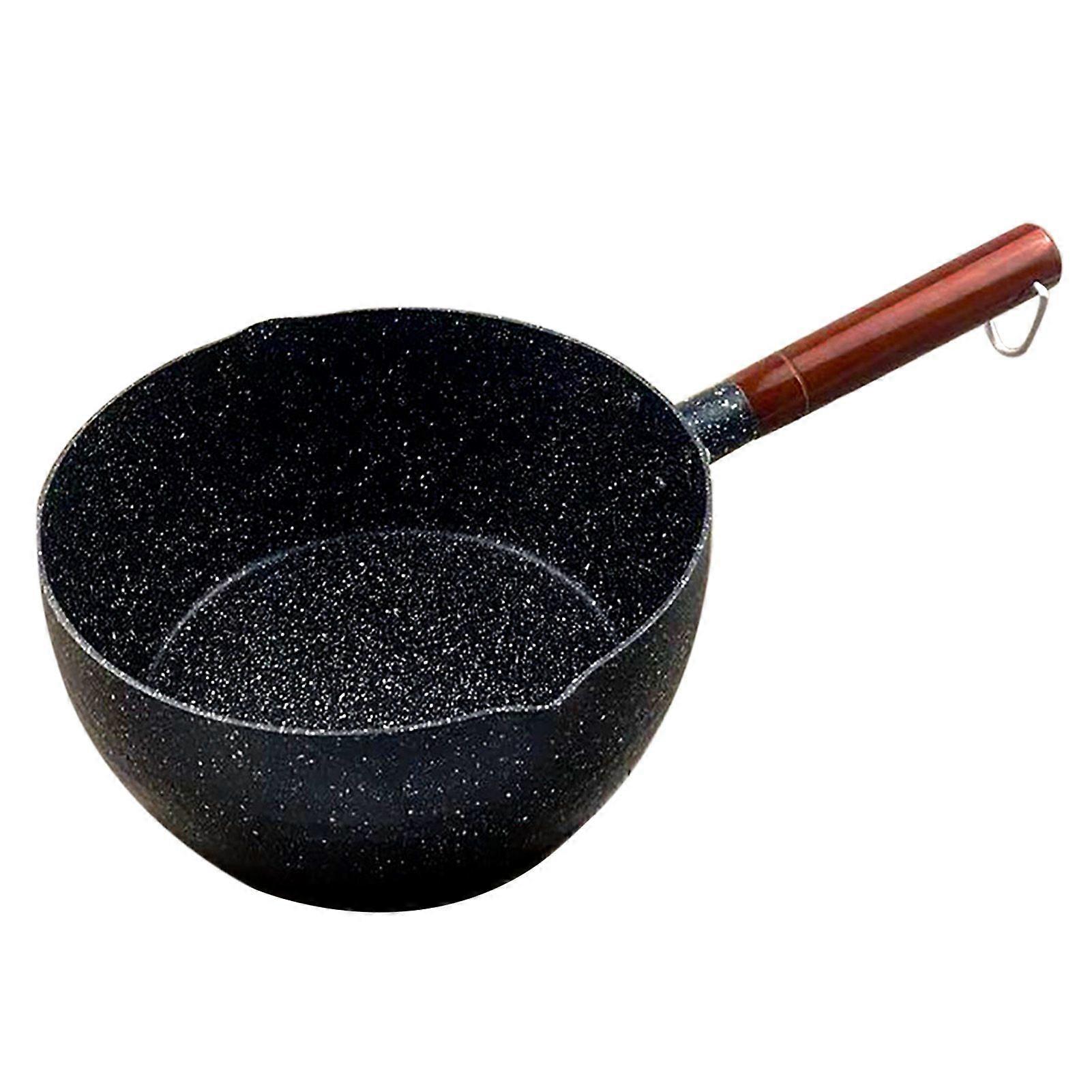 Nonstick Pot Multifunctional Nonstick Saucepan Small Cooking Pot for Noddles Soup Milk Baby Food 20cm / 7.9in