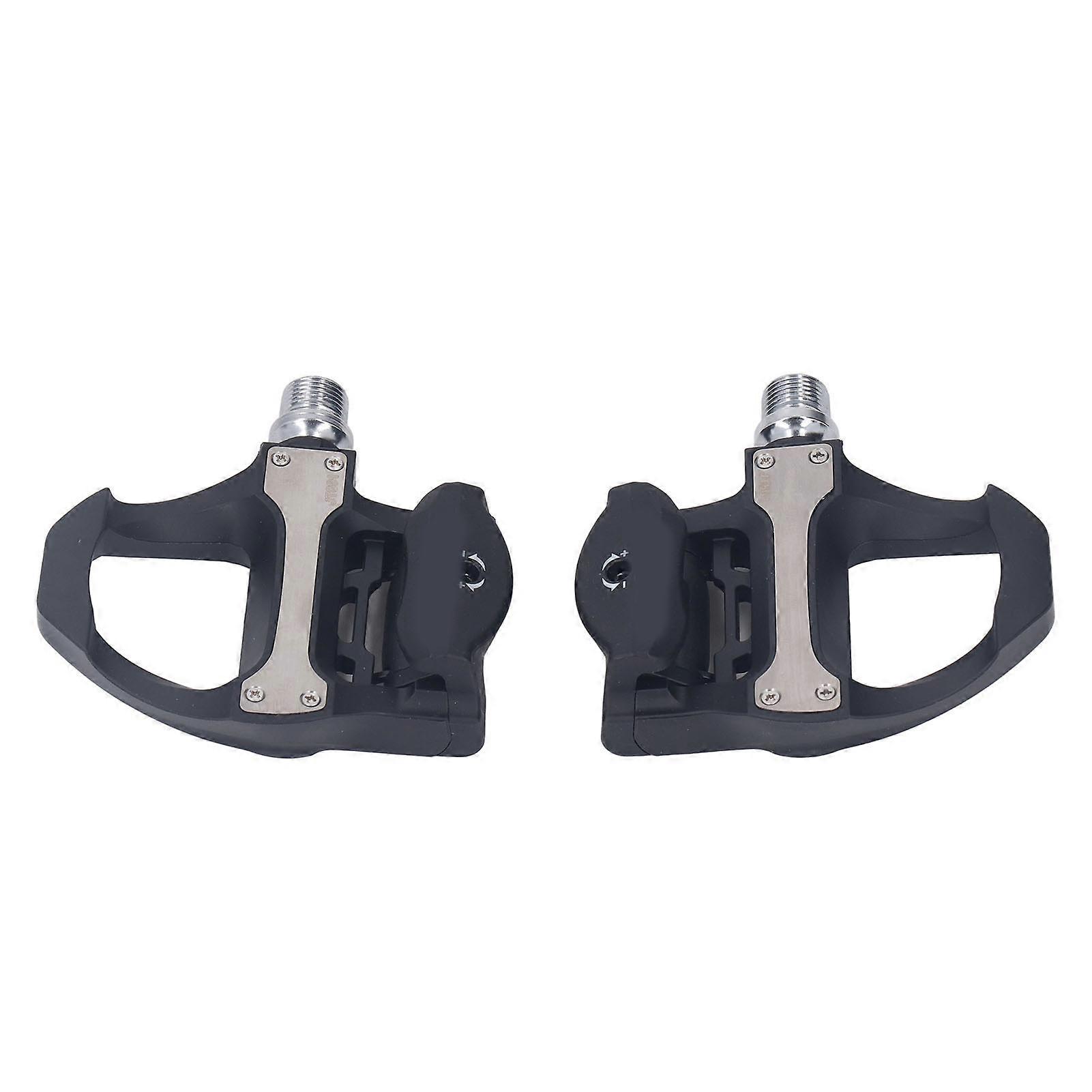 Self-Locking Bicycle Pedals with Cleats Set for SPD System