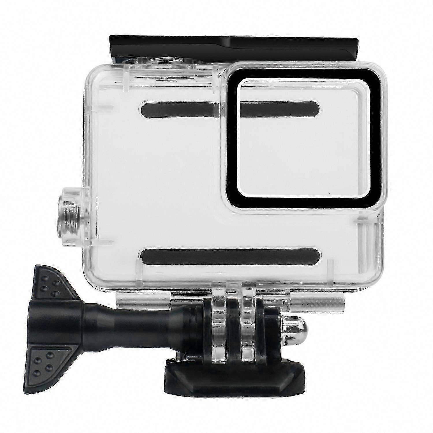 נרתיק עמיד למים עבור GoPro Hero 7 לבן וכסף - 60 מטר דיור צלילה מתחת למים למצלמת פעולה Hero7