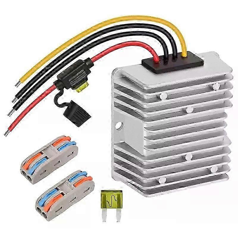 ABYN-20A 240W Golf Cart DC 18V 20V 24V 36V 48V To DC 12V Converter Voltage Regulator Reducer Power Buck Converter With Fuse