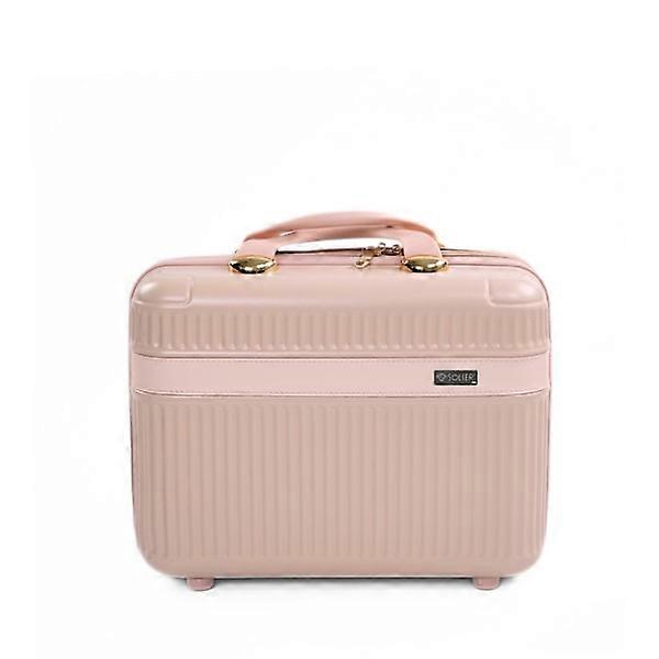 Small ABS Nokiro travel suitcase 12' - powder pink