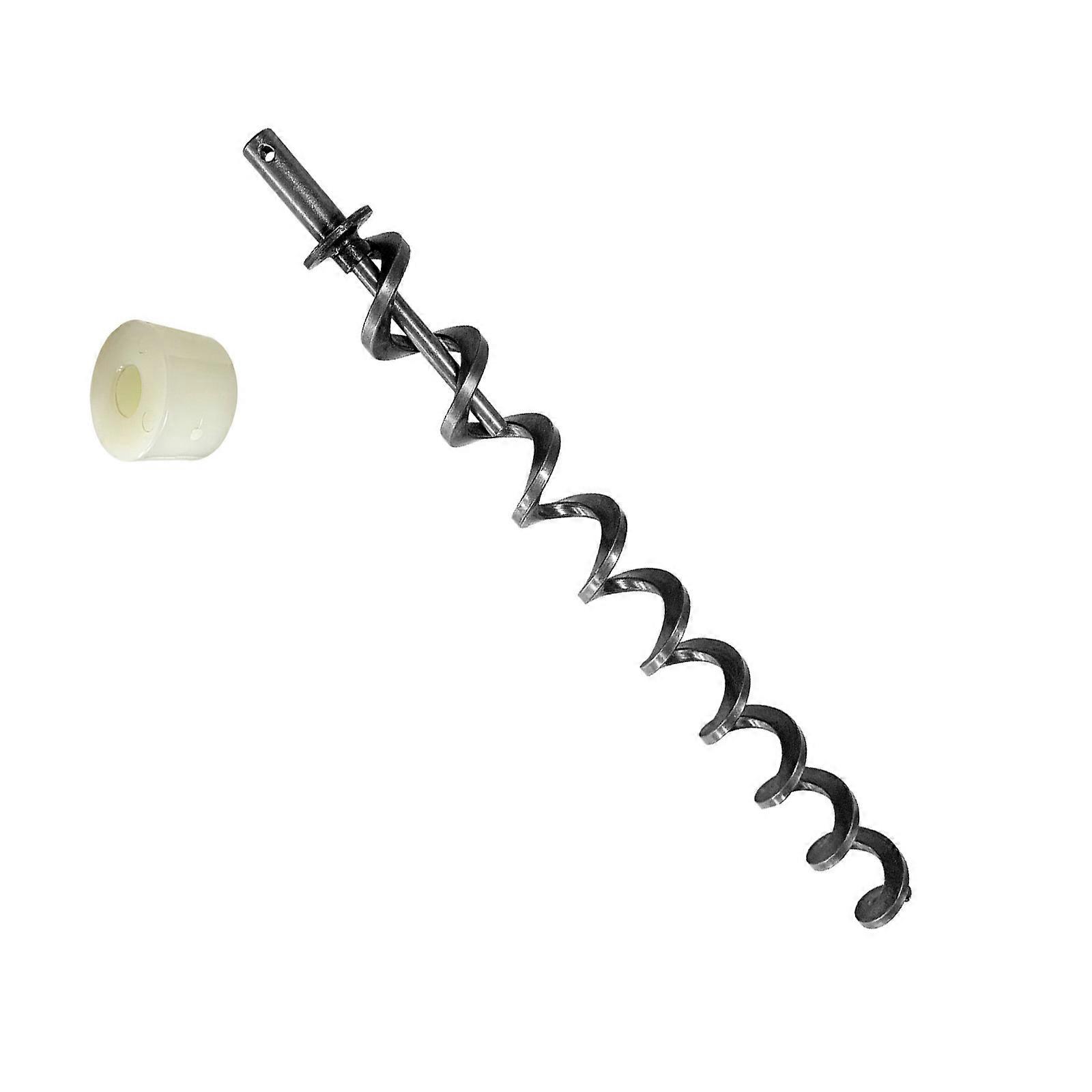 Practical 17Inch Spirals Axles Brush Suitable With Pellet Grills And Smokers For Backyard Barbecues Multicolor