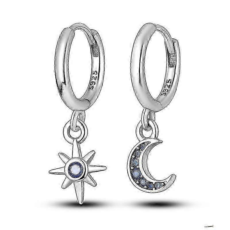 women's double ring earrings and pendant