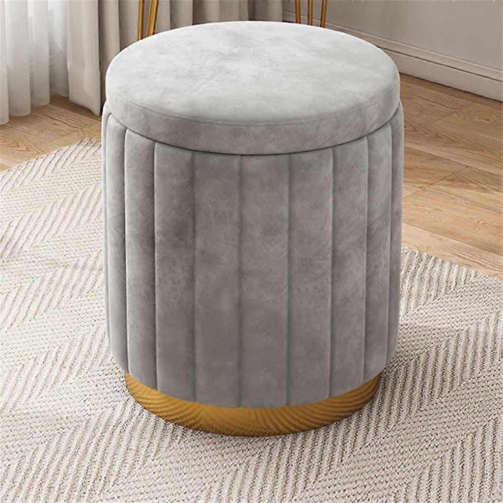 Makeup Stool Small Round Vanity Chair For Bedroom Dressing Table Girls Stool