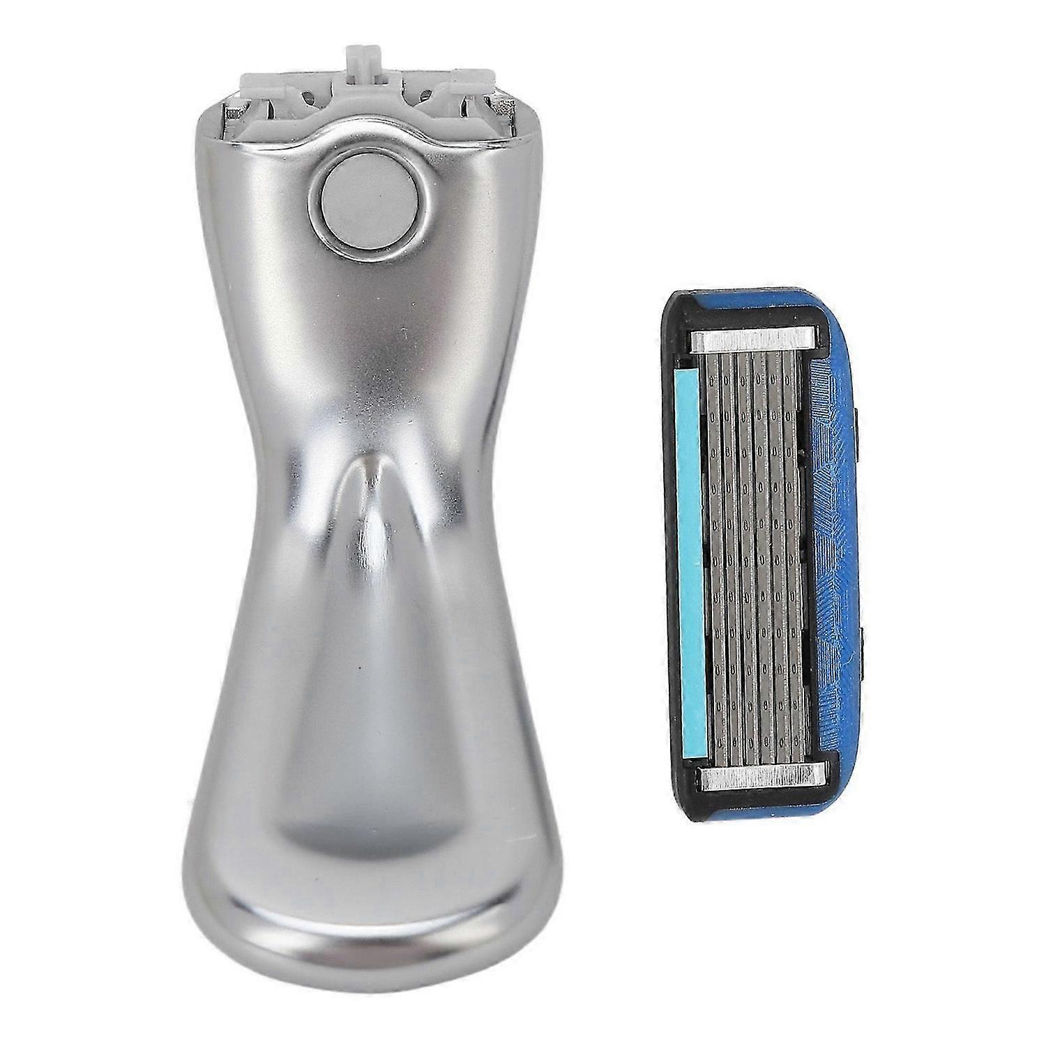 2025 Latest Model Men Manual Razor Six Blades Waterproof Precise Portable Remo...