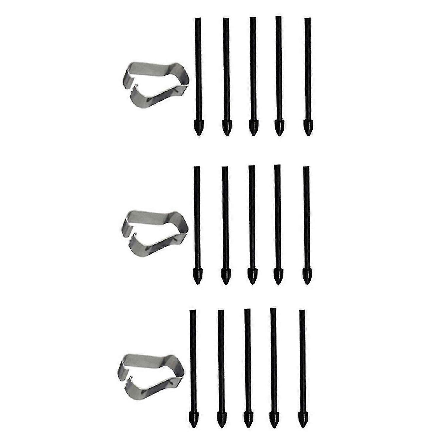 5 Pcs Stylus Refill Replacement Stylus Touch Pen Tip Substite -Black