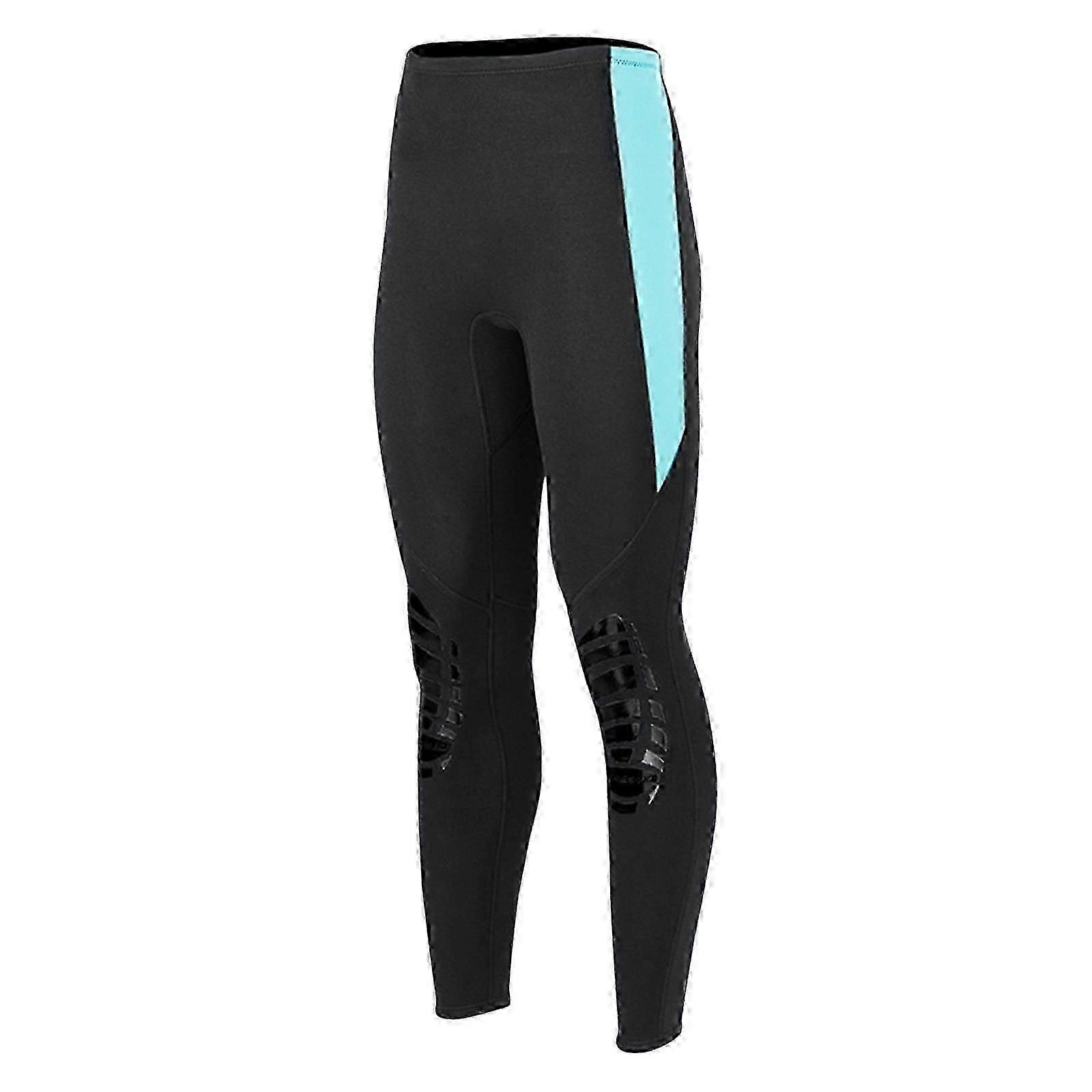 1.5mm Neoprene Wetsuit Pants for Surfing, Scuba Diving, Snorkeling & Canoeing - High Waist Elastic Swim Tights