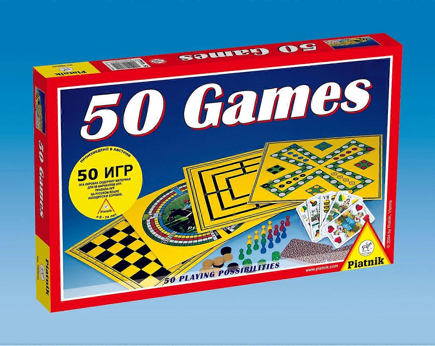 Piatnik Board Games Set 50 Games