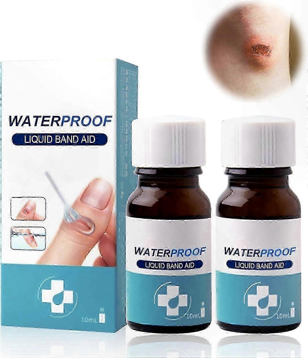 Clear Waterproof Liquid Bandage for Surface Protection and Fast Healing Support