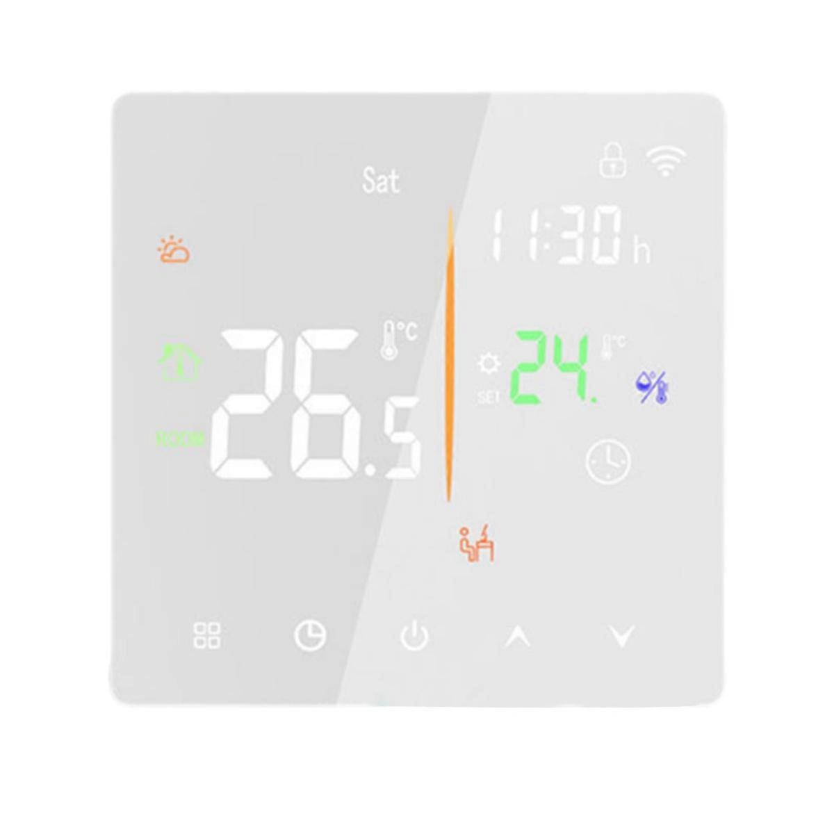Tuya WiFi Smart Thermostat Programmable Thermostat for House 16A Electric Heating Voice Control Via Home& A