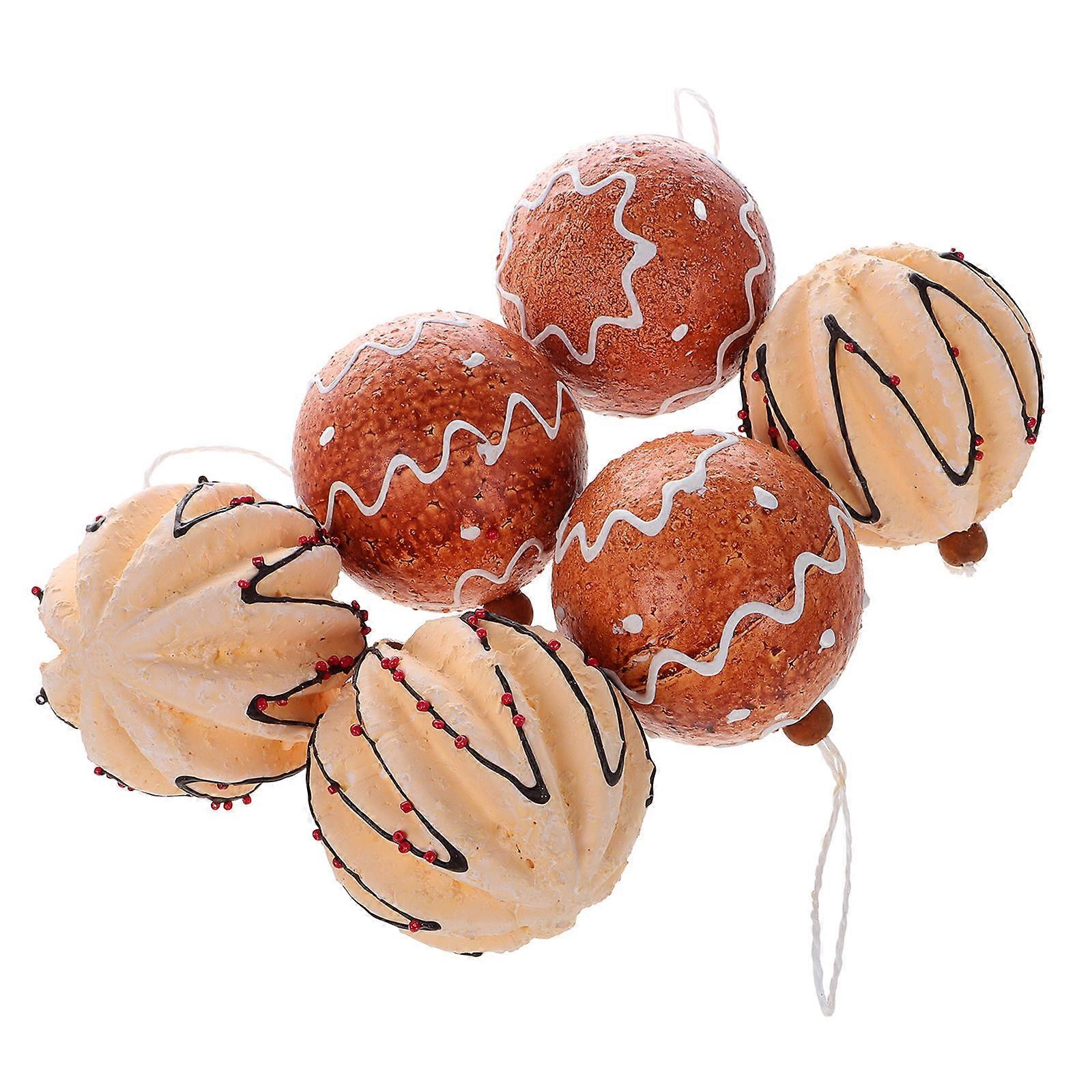 Christmas Tree Candy Balls Ornaments Set for Hanging 18Pcs Multi Color