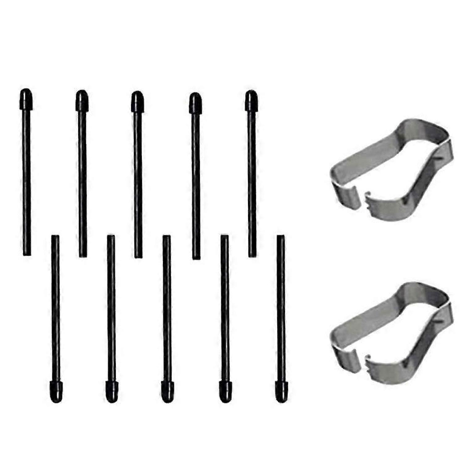 (10 Pack) Marker Pen Tips/Nibs for Remarkable 2 Stylus Pen (Black)