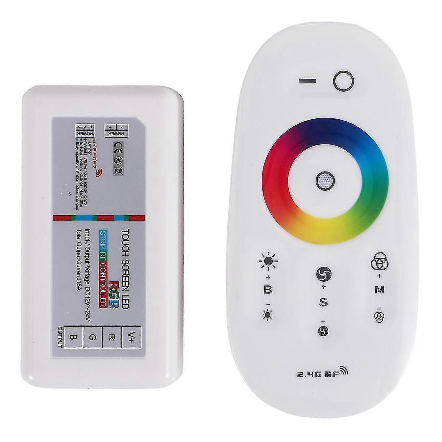 2.4GHz Wireless RF Touch LED RGB Dimmer Controller