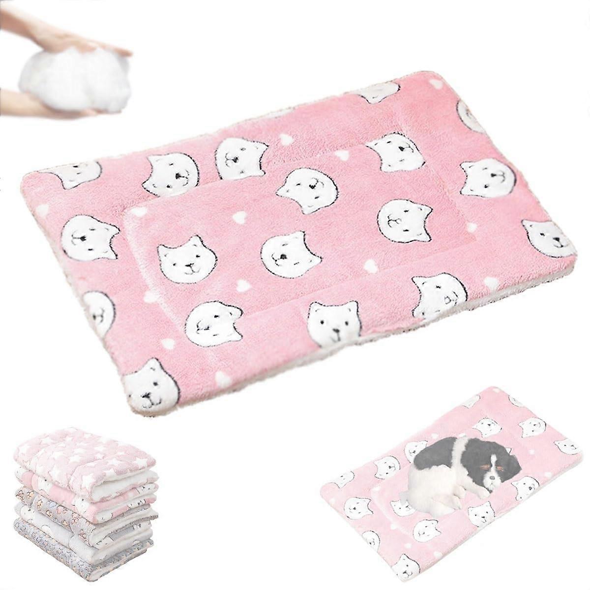 Cosy Calming Cat Blanket Indoor Cats Calming Blanket Kitten Blanket Indoor Cats Small Size Color F