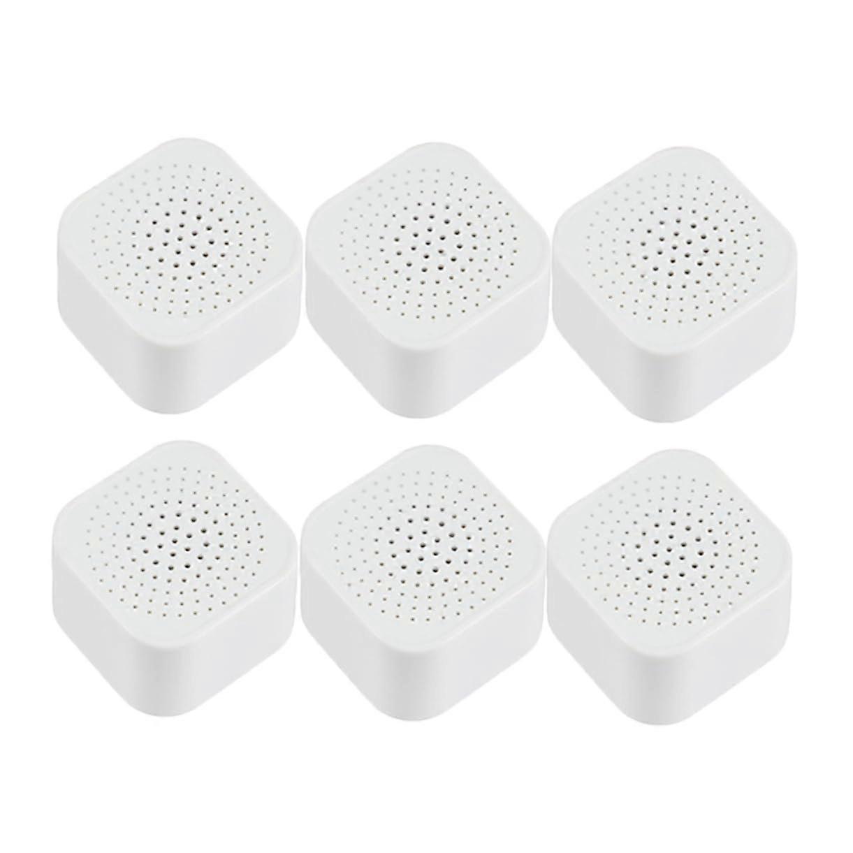 6pcs Refrigerator Odor Charcoal Deodorizing Box Fridge Safe For Bin Closet Wardrobe Activated Charcoal Odor Absorber