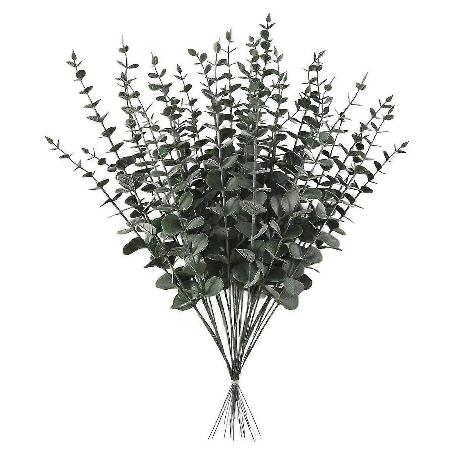 Eucalyptus Stems Artificial Eucalyptus Leaf Stems True Gray Leaf Branches