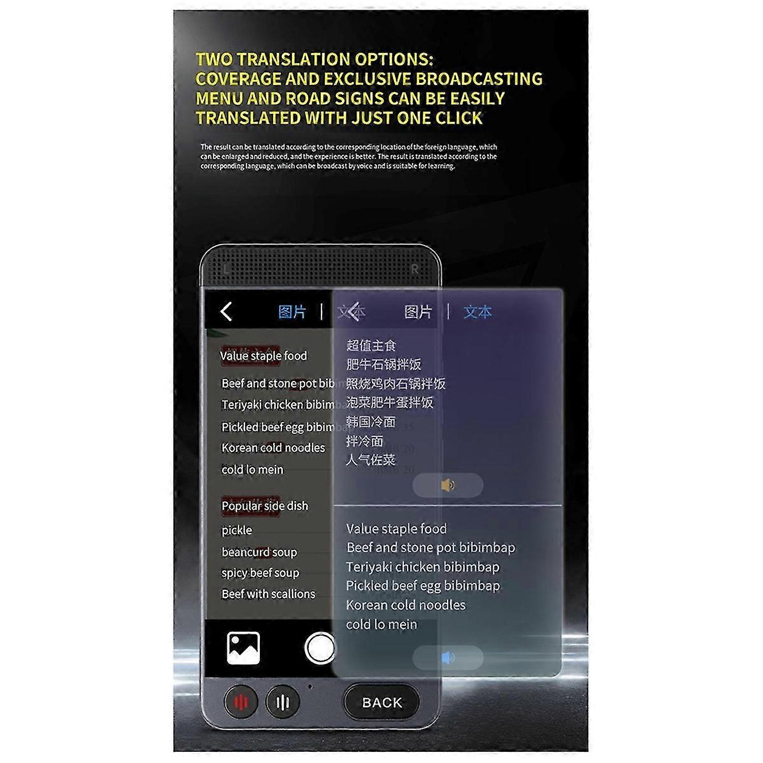 D21 Smart AI Voice Photo Translator Device Online Offline Real Time 142 Languages Translation Equipm